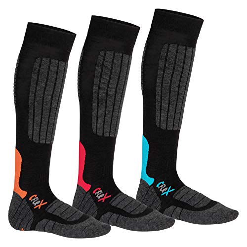 CFLEX 3 Paar Ski- und Snowboard Socken